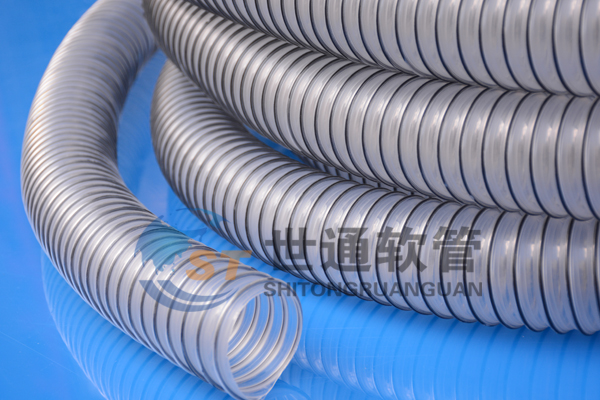 過溶劑耐腐蝕鋼絲軟管,特氟龍鋼絲軟管,陶瓷機(jī)械油墨輸送軟管 