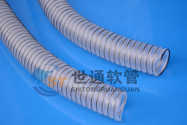 過溶劑耐腐蝕鋼絲軟管,特氟龍鋼絲軟管,陶瓷機(jī)械油墨輸送軟管 